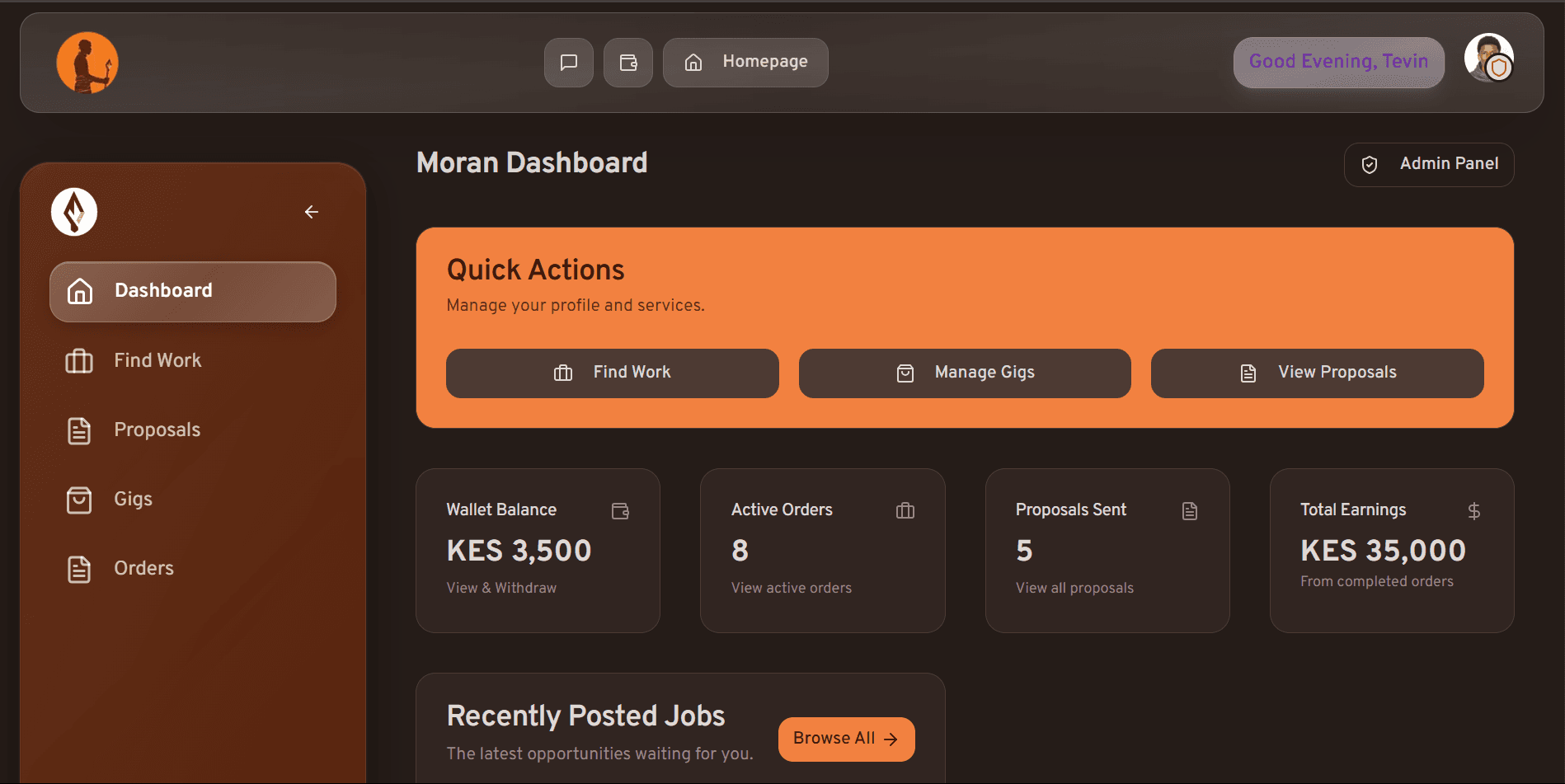 Digital Moran